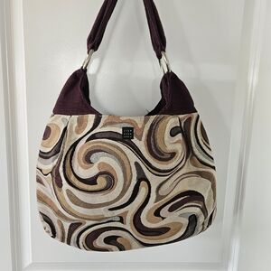 1154 LILL Multicolor Swirl Pattern Women's Bag